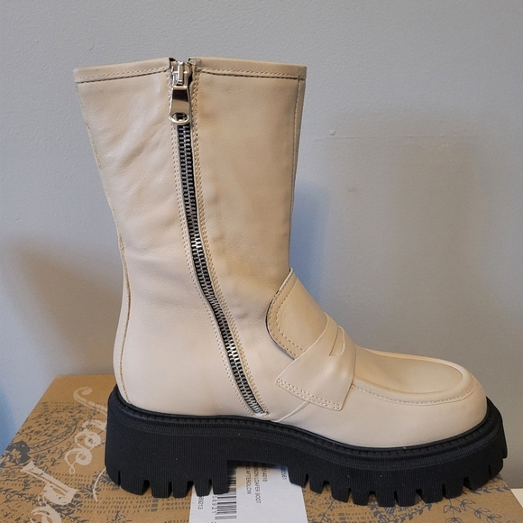 Free People Madison Loafer Boot In Afterglow, BNWT, Size 39 - Picture 6 of 12